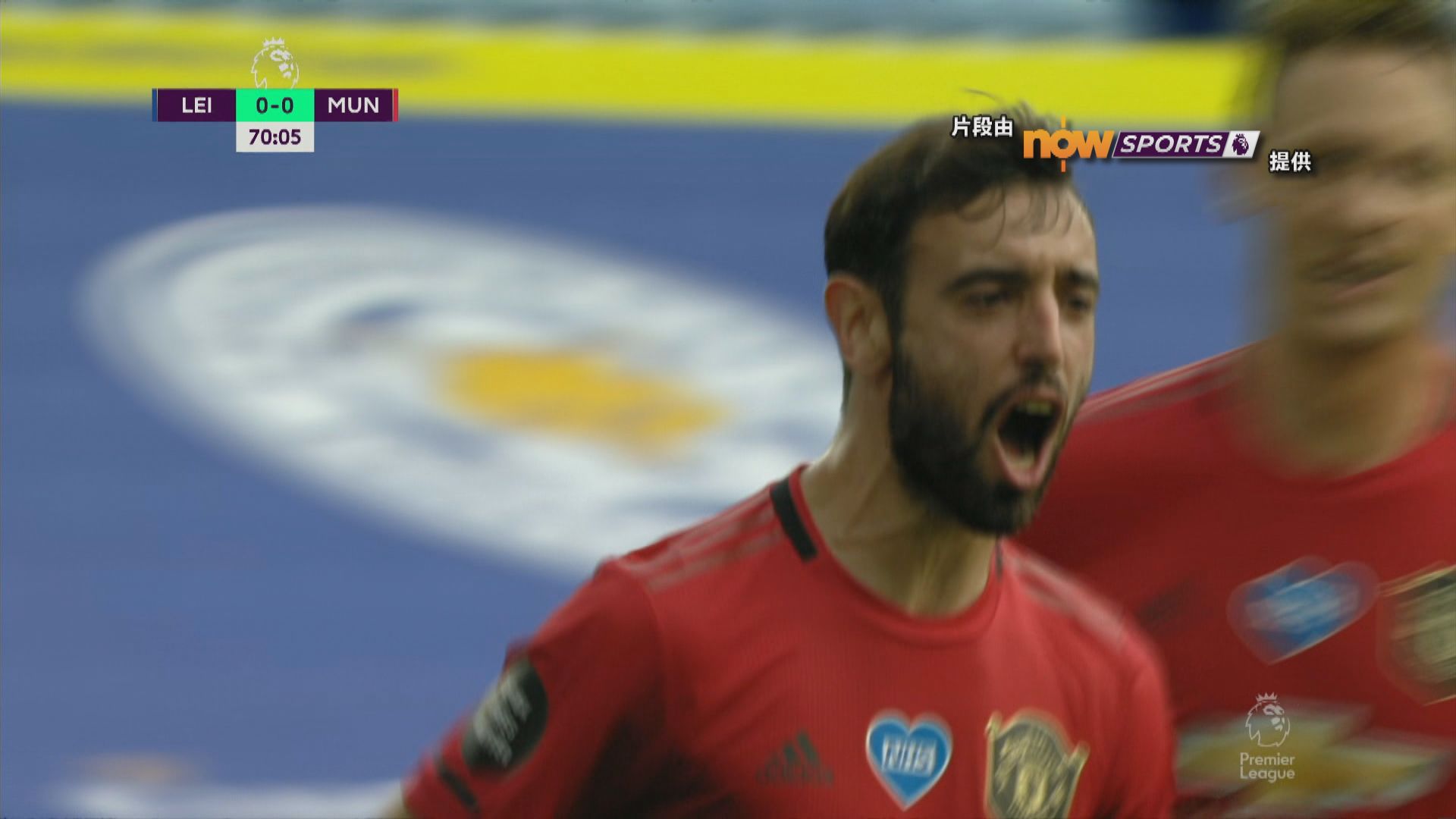 英超　李斯特城0:2曼聯