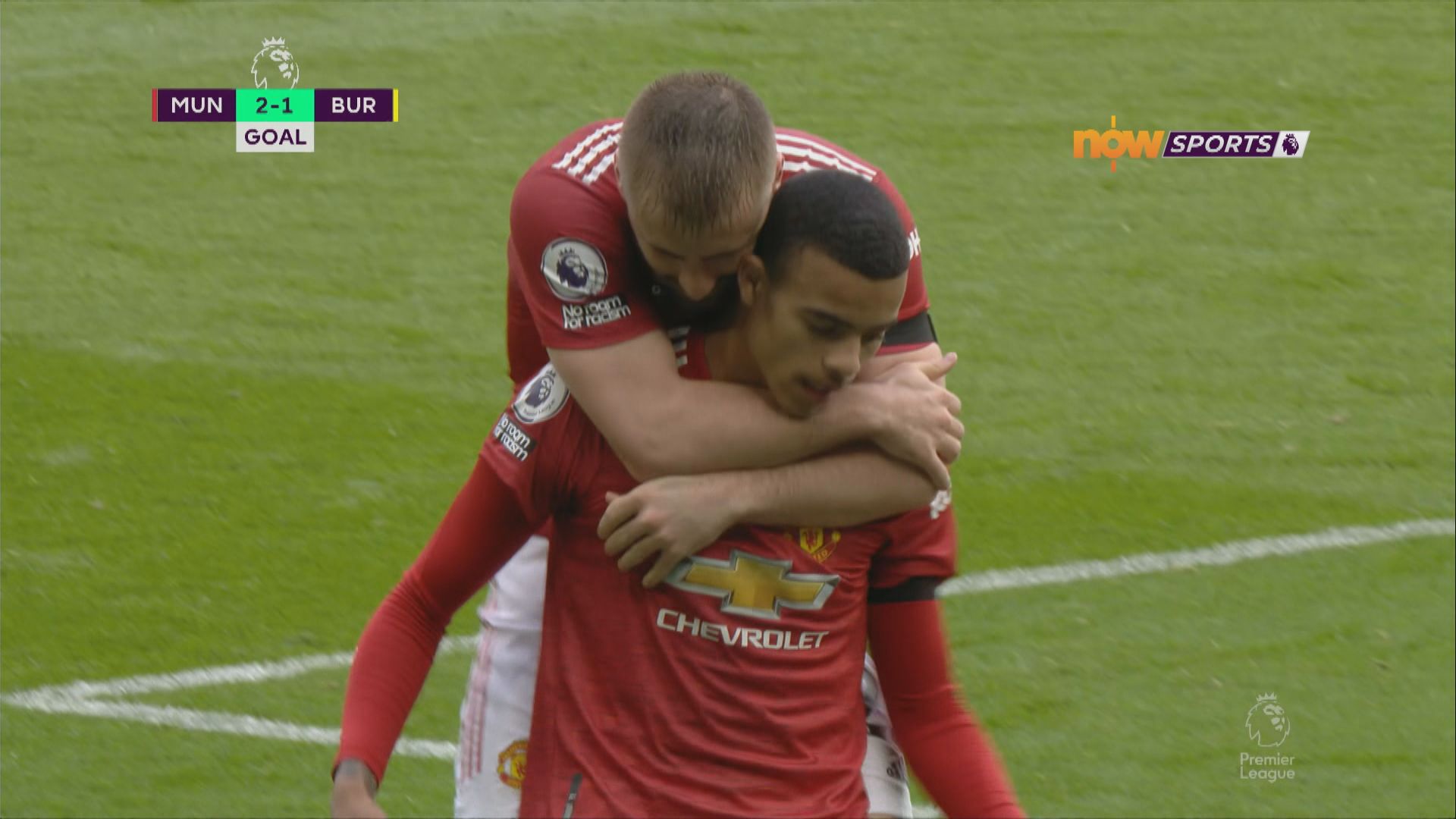 英超　曼聯3:1般尼