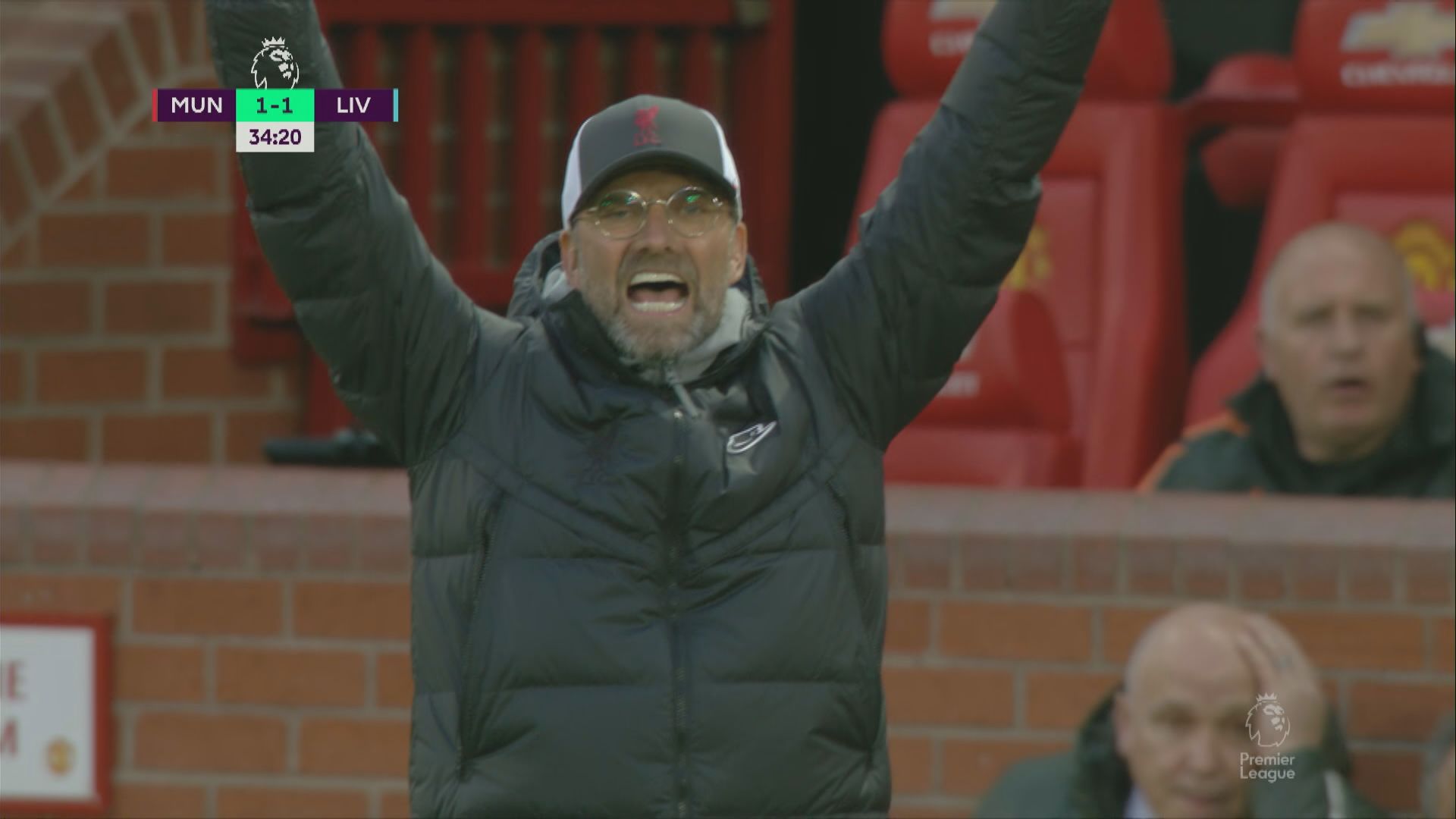 英超　曼聯2:4利物浦