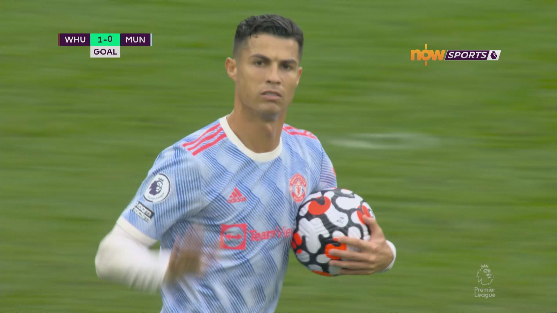 英超　韋斯咸1:2曼聯