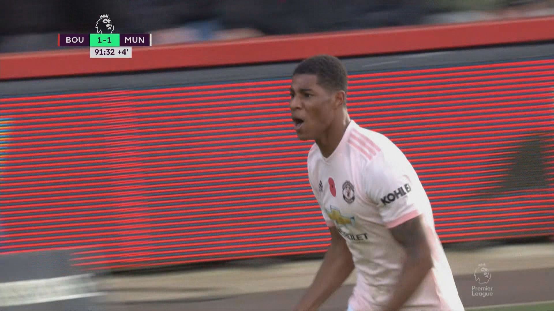 英超　般尼茅夫 1:2 曼聯