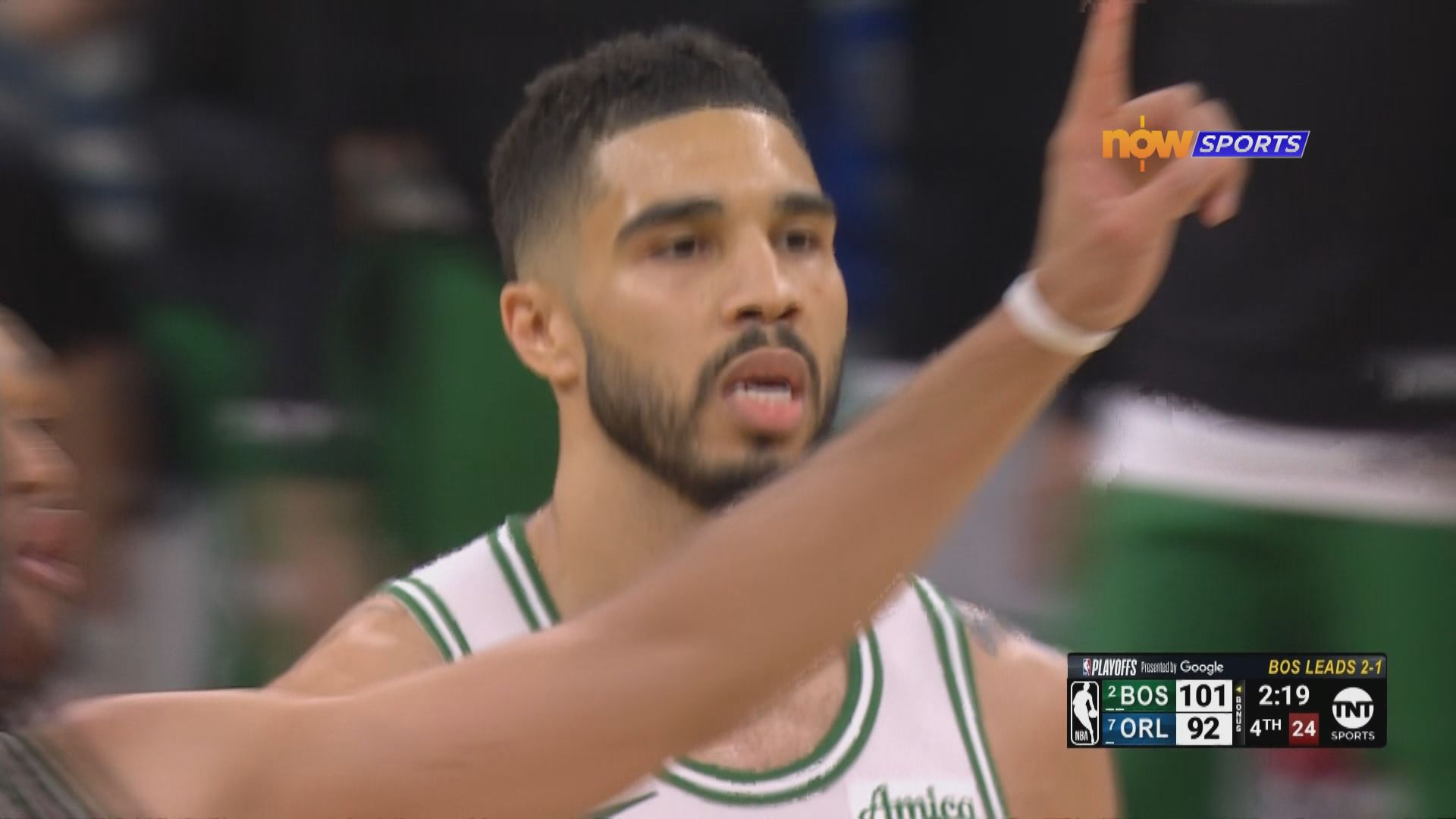 NBA季後賽東岸首圈　塞爾特人 107:98 魔術 (場數 3:1)