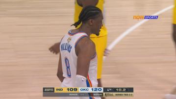 NBA總決賽　溜馬 109:120 雷霆　(場數 2:3)