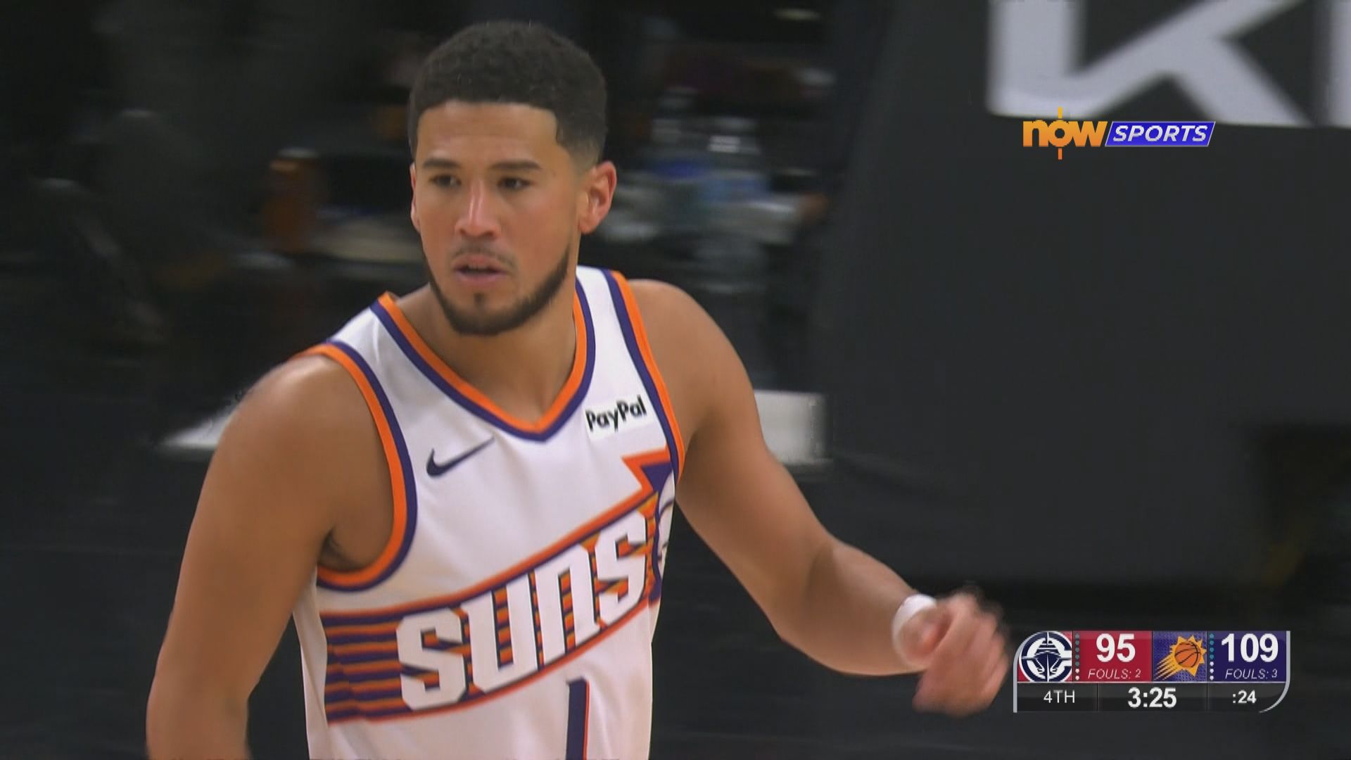 NBA　快艇 102:115 太陽