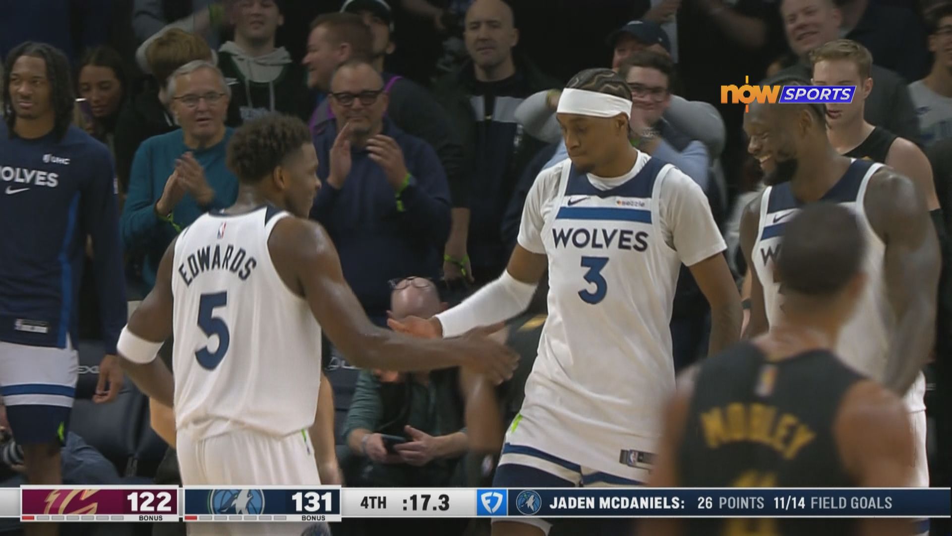 NBA　騎士 122:131 木狼