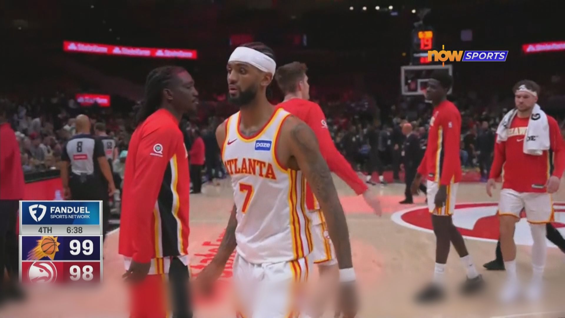 NBA　太陽 103:110 鷹隊