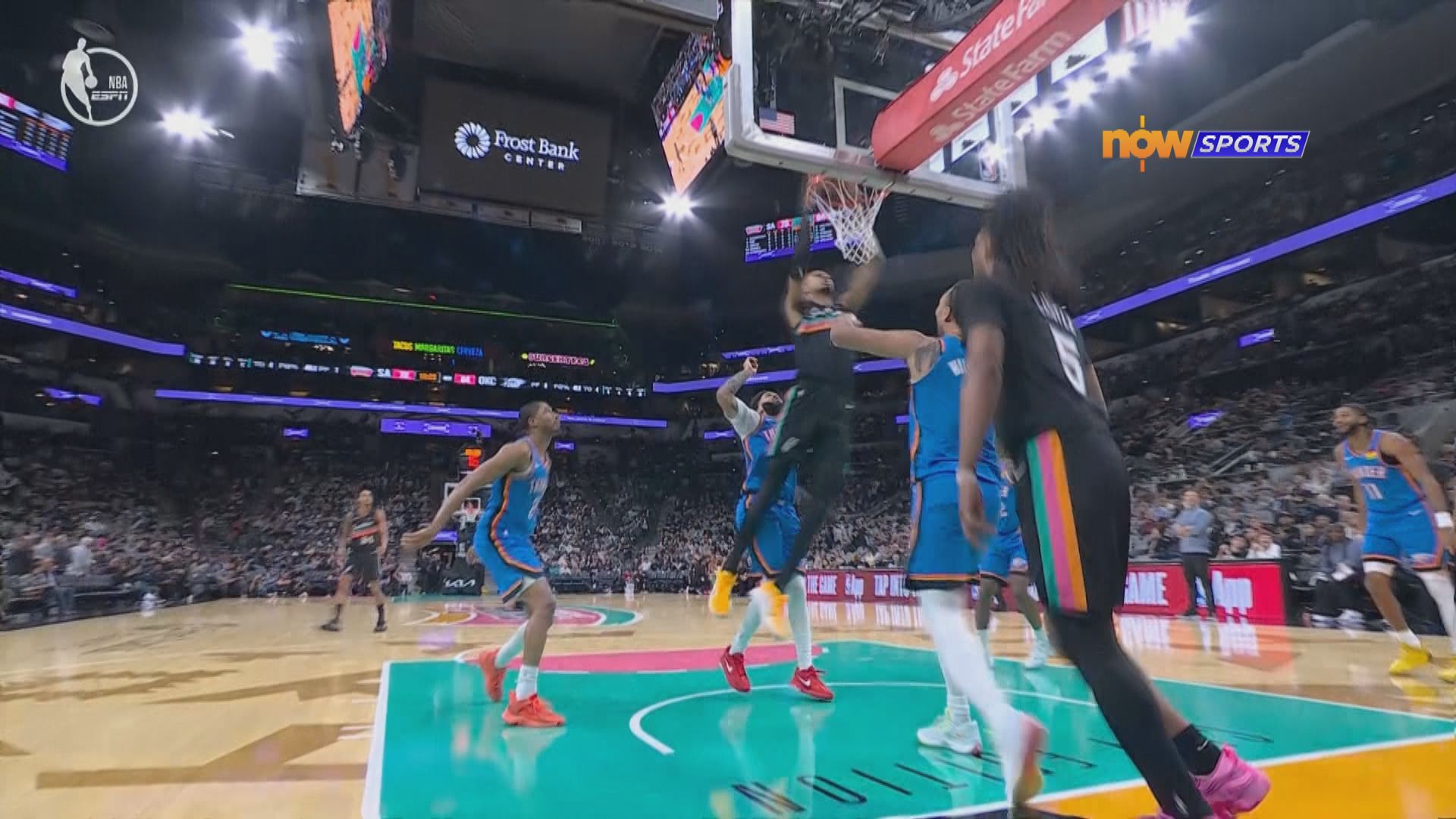 NBA　雷霆 106:116 馬刺