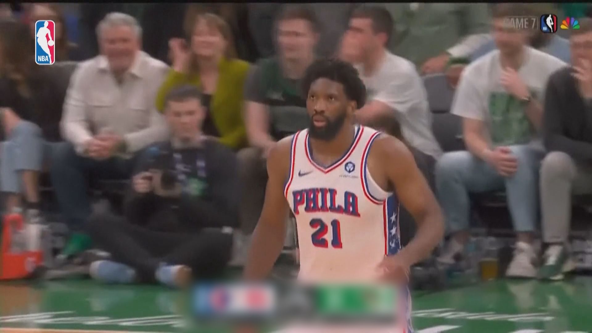 NBA季後賽東岸首圈　七六人 109:100 塞爾特人 (場數4:3)