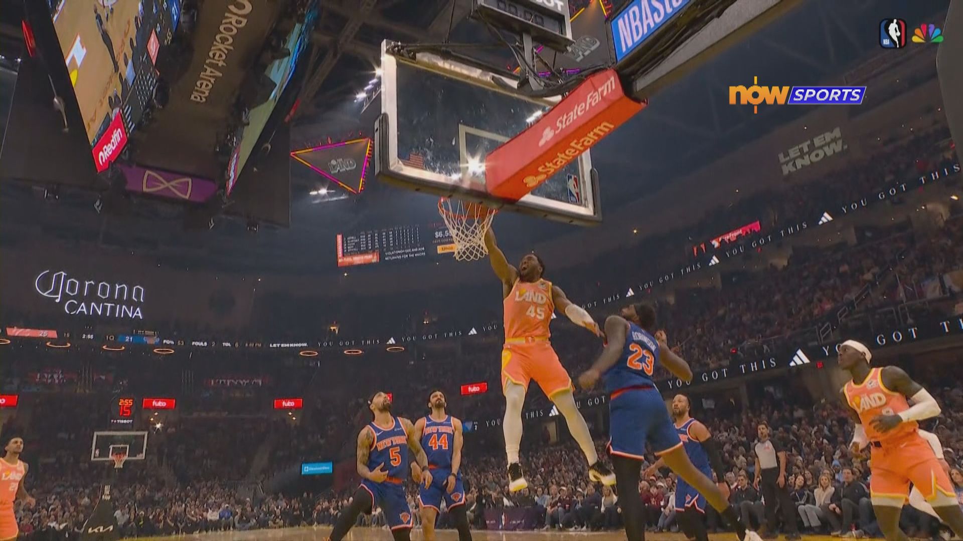 NBA　紐約人 94:109 騎士