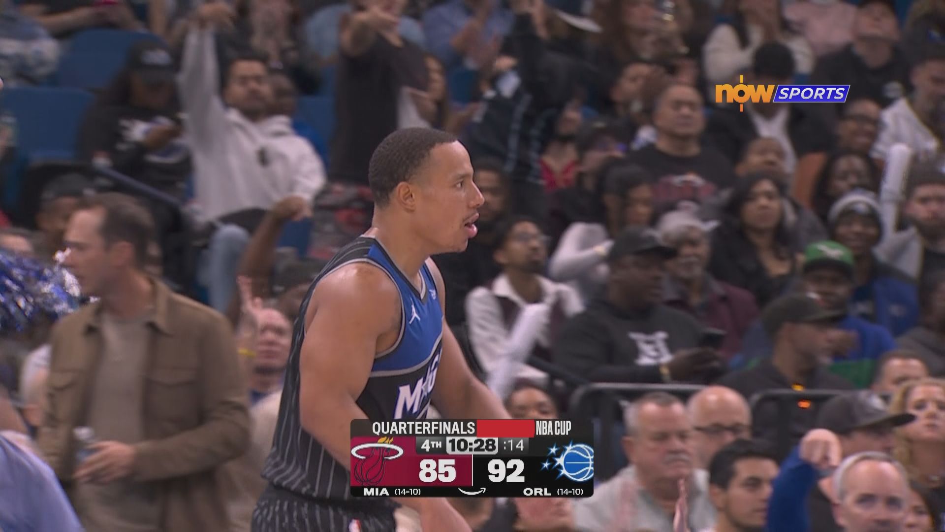 NBA盃八強　熱火 108:117 魔術