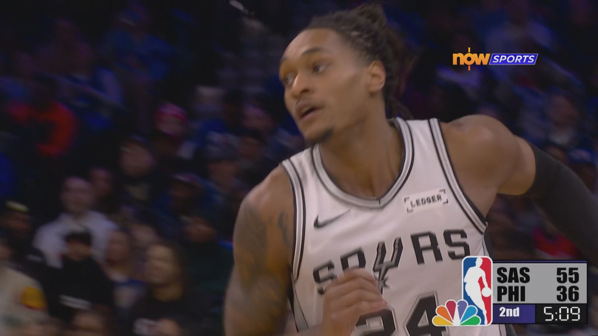 NBA　馬刺 131:91 七六人