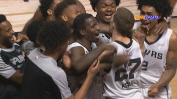 NBA夏季聯賽　爵士 91:93 馬刺(加時)