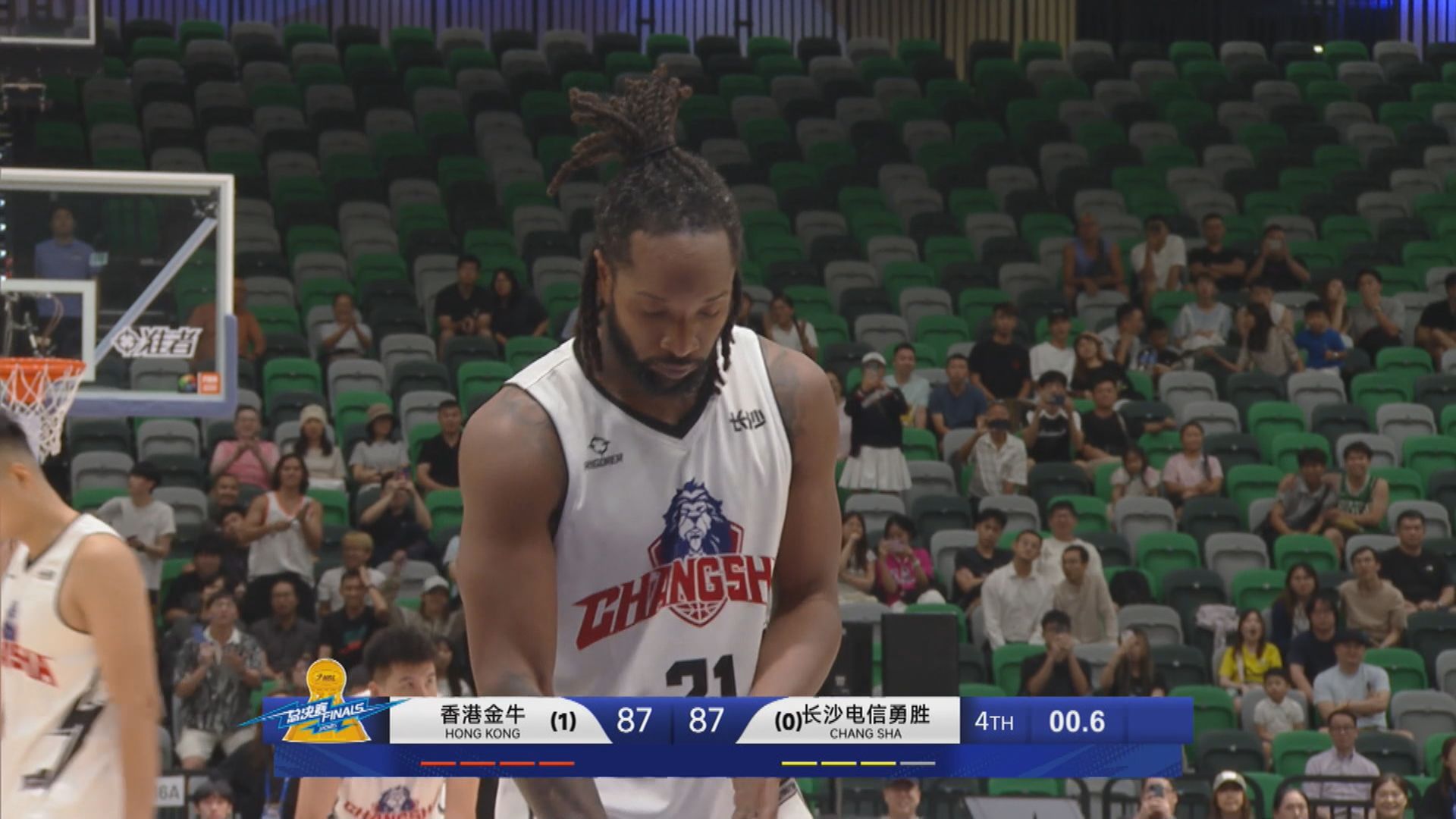 NBL　香港金牛 87:88 長沙電訊勇勝