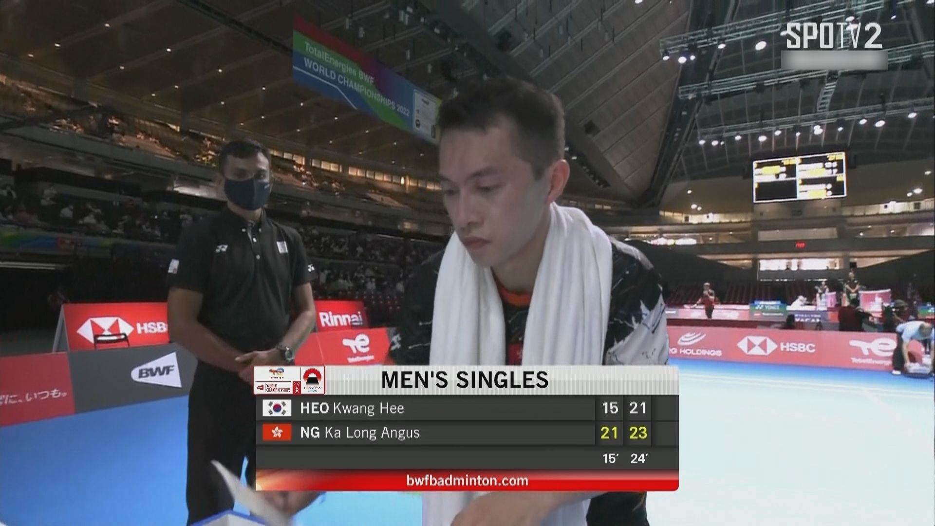 羽毛球世錦賽　伍家朗兩局挫許侊熙晉次圈