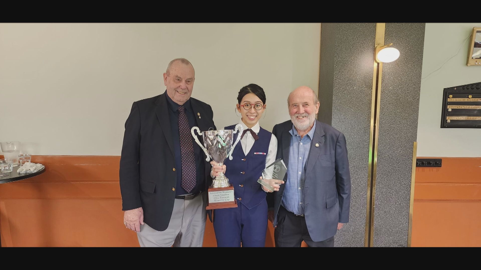 澳洲女子桌球公開賽 吳安儀破錦標荒