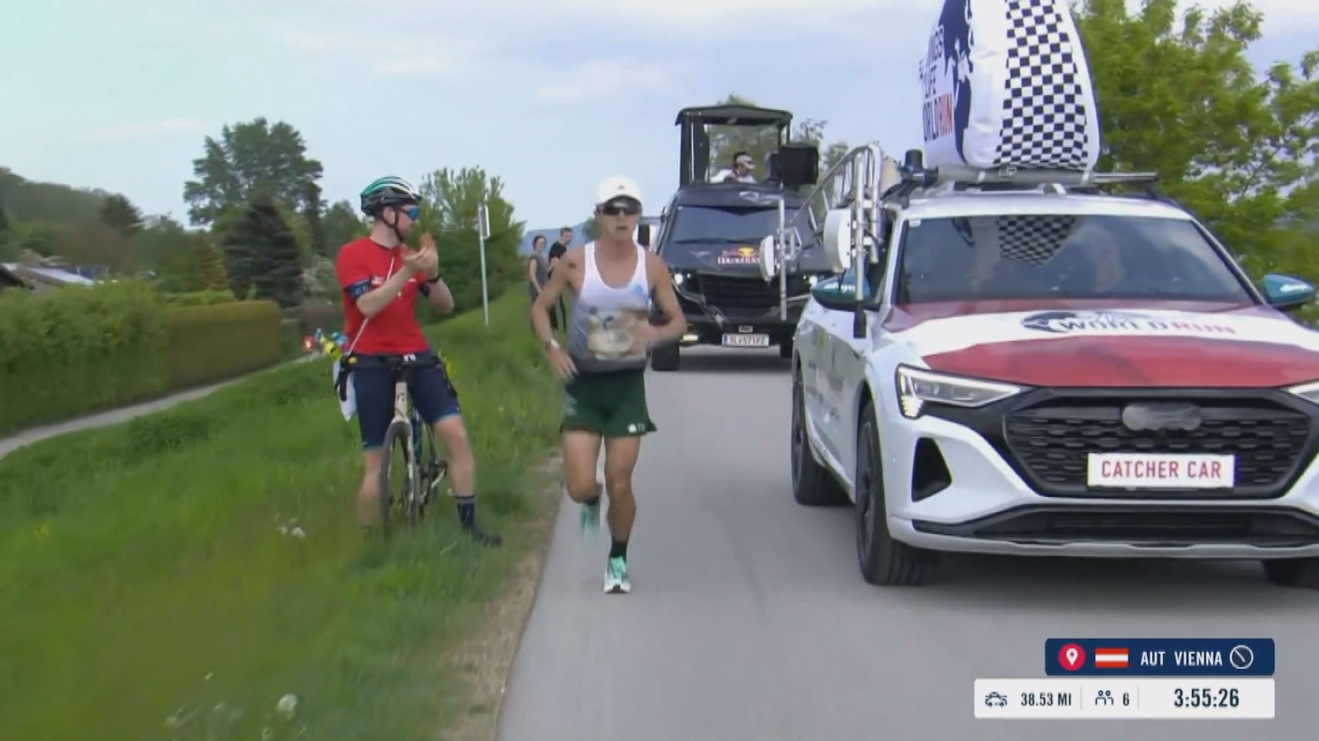 香港跑手魏賡在公益路跑賽奧地利站奪得亞軍