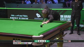 沙特桌球大師賽　奧蘇利雲單節兩轟147創歷史