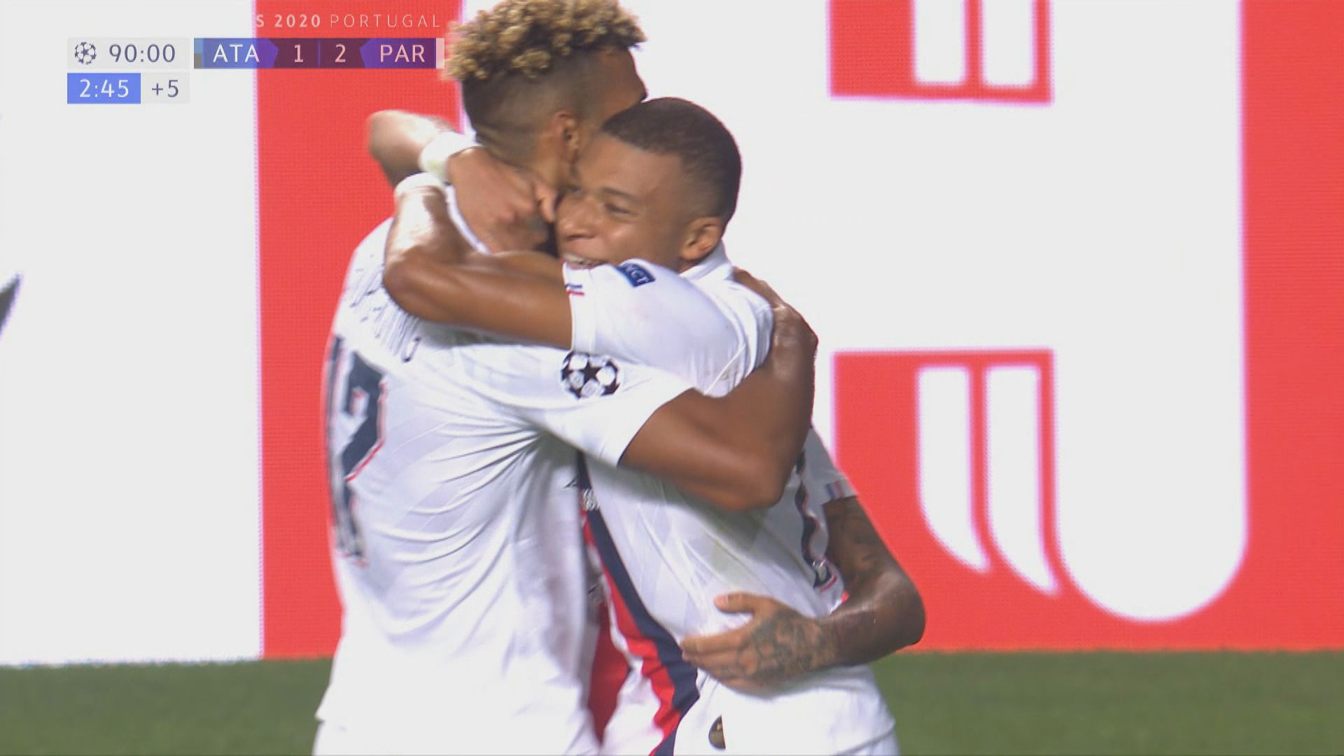 歐聯八強：阿特蘭大1:2巴黎聖日耳門