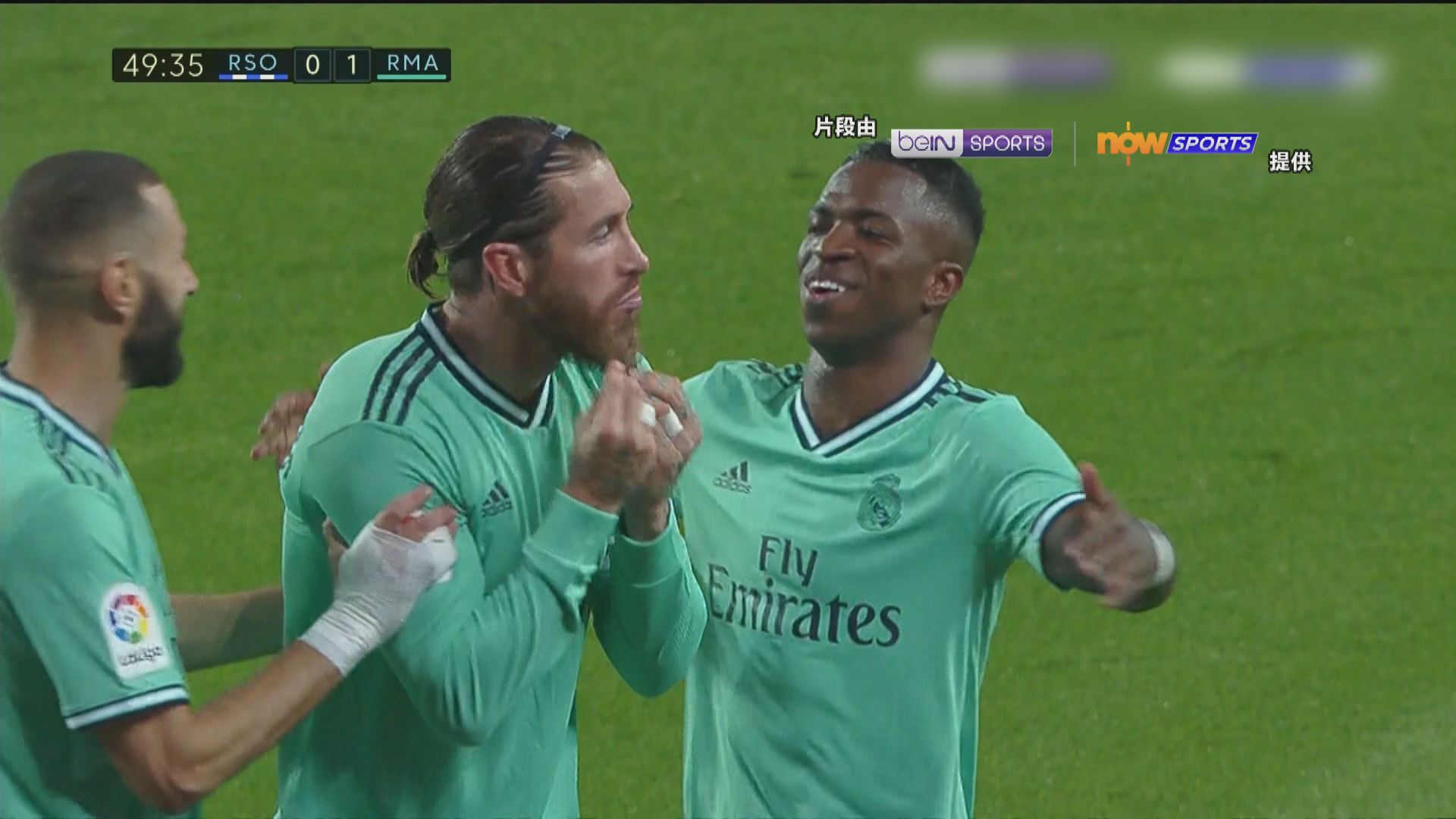 西甲　皇家蘇斯達1:2皇家馬德里