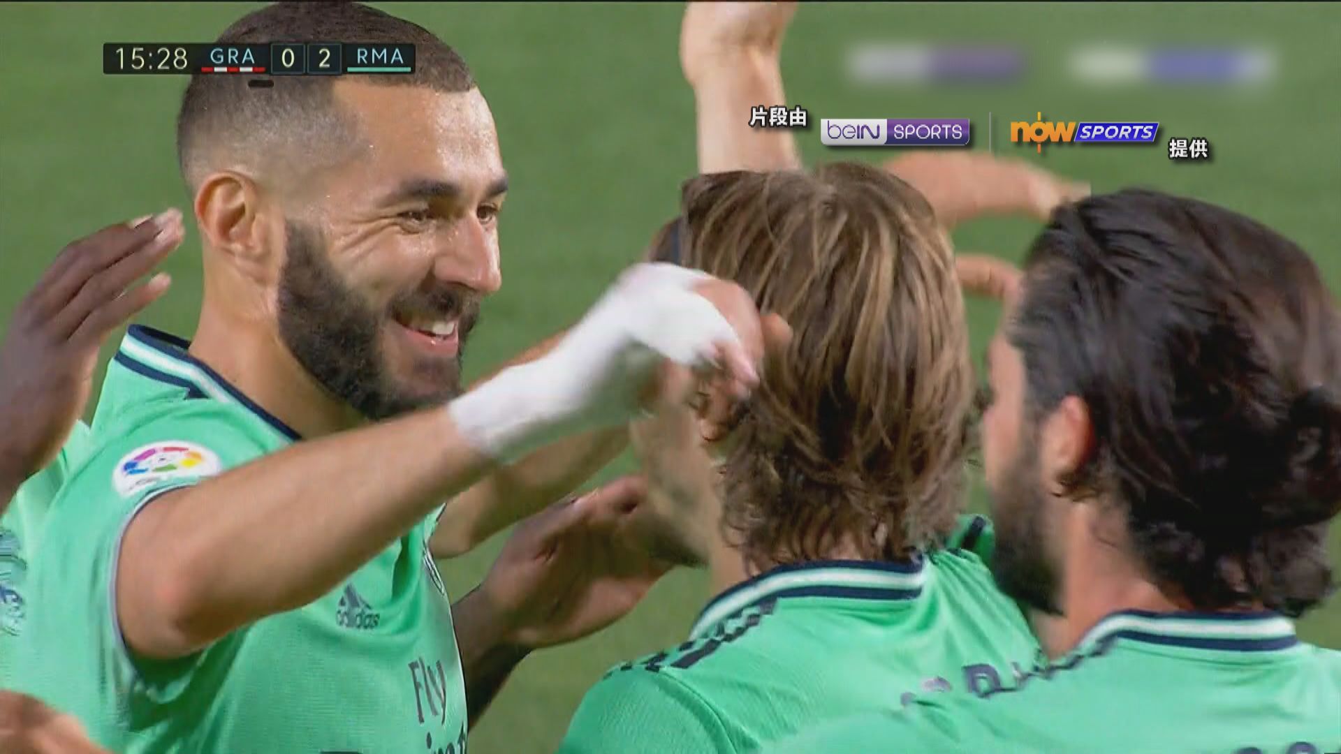 西甲　格拉納達1:2皇家馬德里