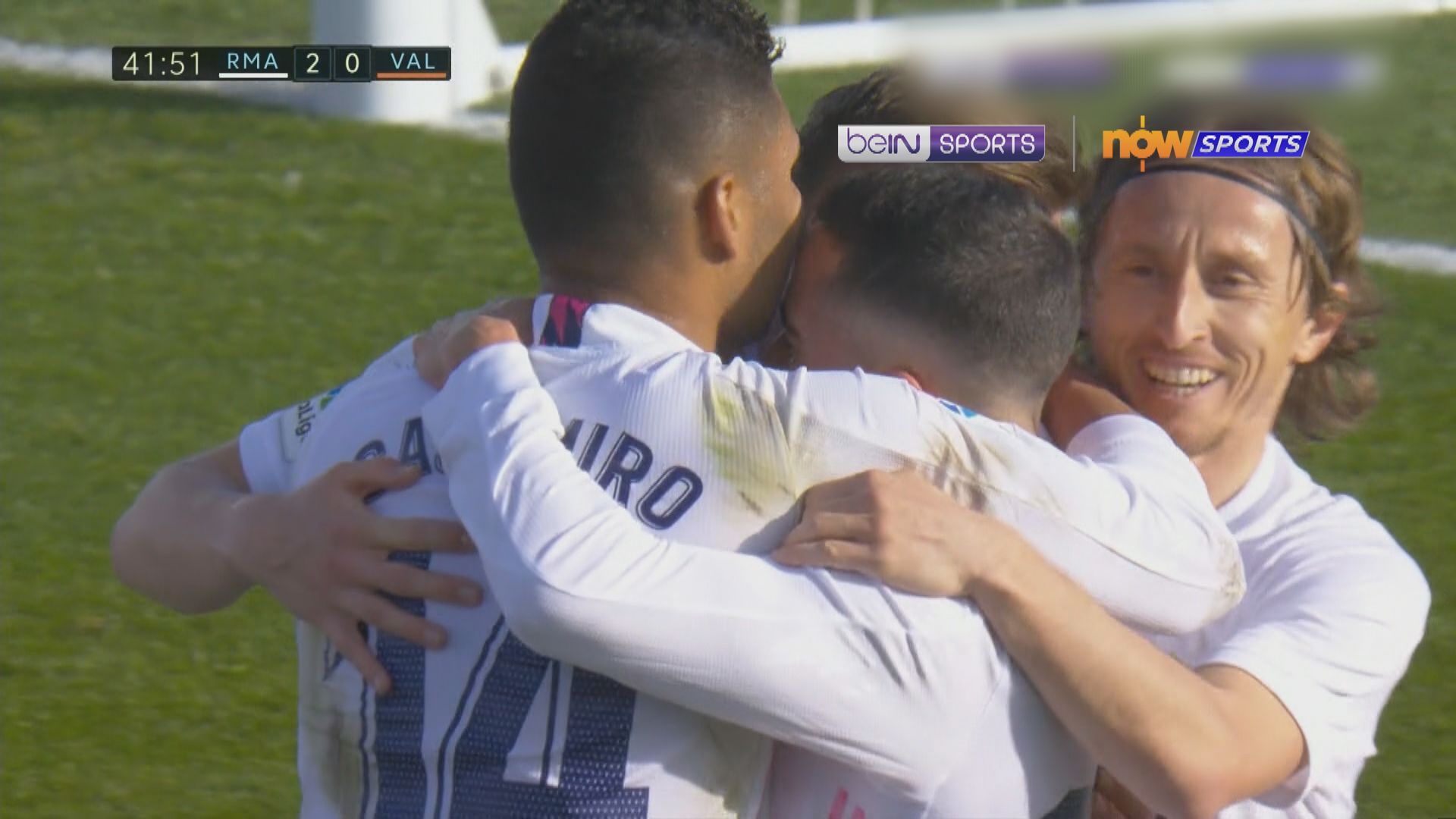 西甲　皇家馬德里2:0華倫西亞