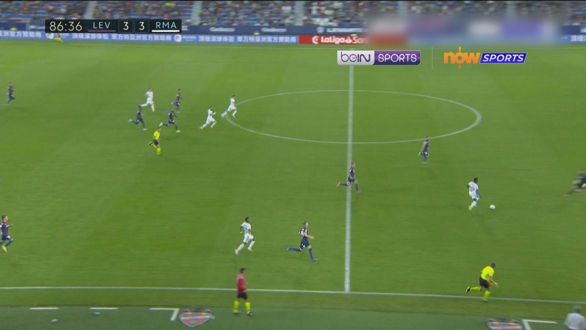 西甲　利雲特3:3皇家馬德里