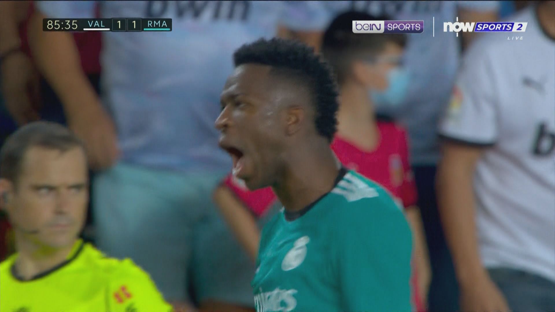 西甲　華倫西亞1:2皇家馬德里