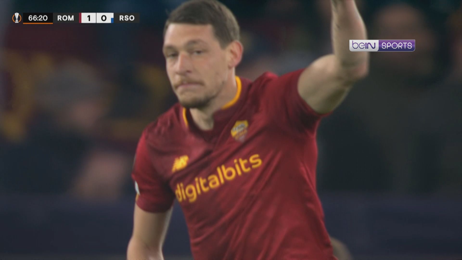 歐霸盃十六強首回合　羅馬 2:0 皇家蘇斯達