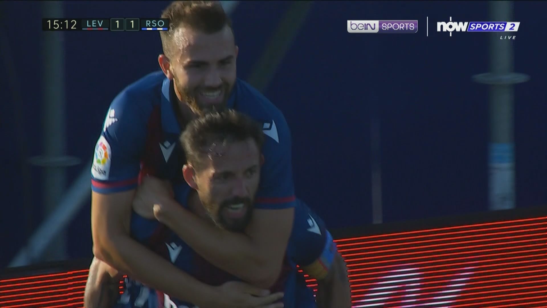 西甲　利雲特1:1皇家蘇斯達