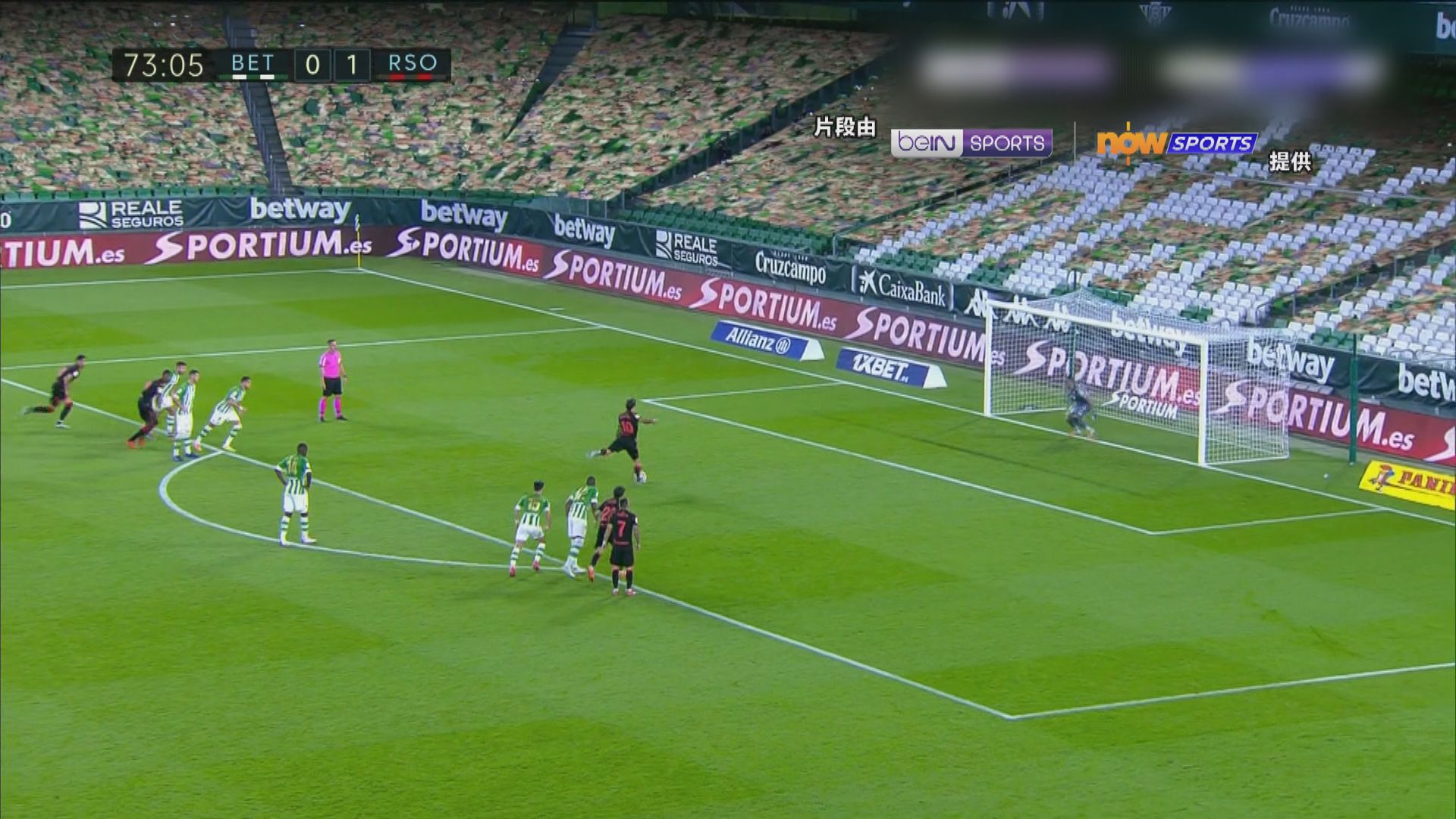 西甲　貝迪斯0:3皇家蘇斯達