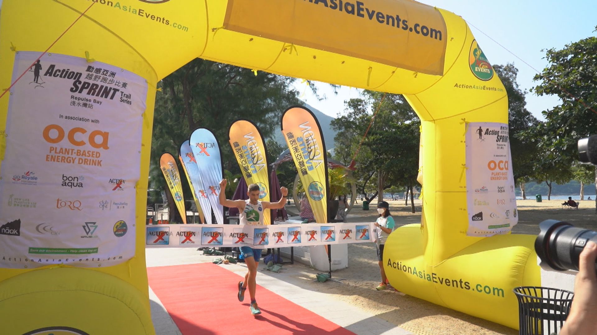 淺水灣跑山賽　英國跑手包辦男、女子14公里賽冠軍