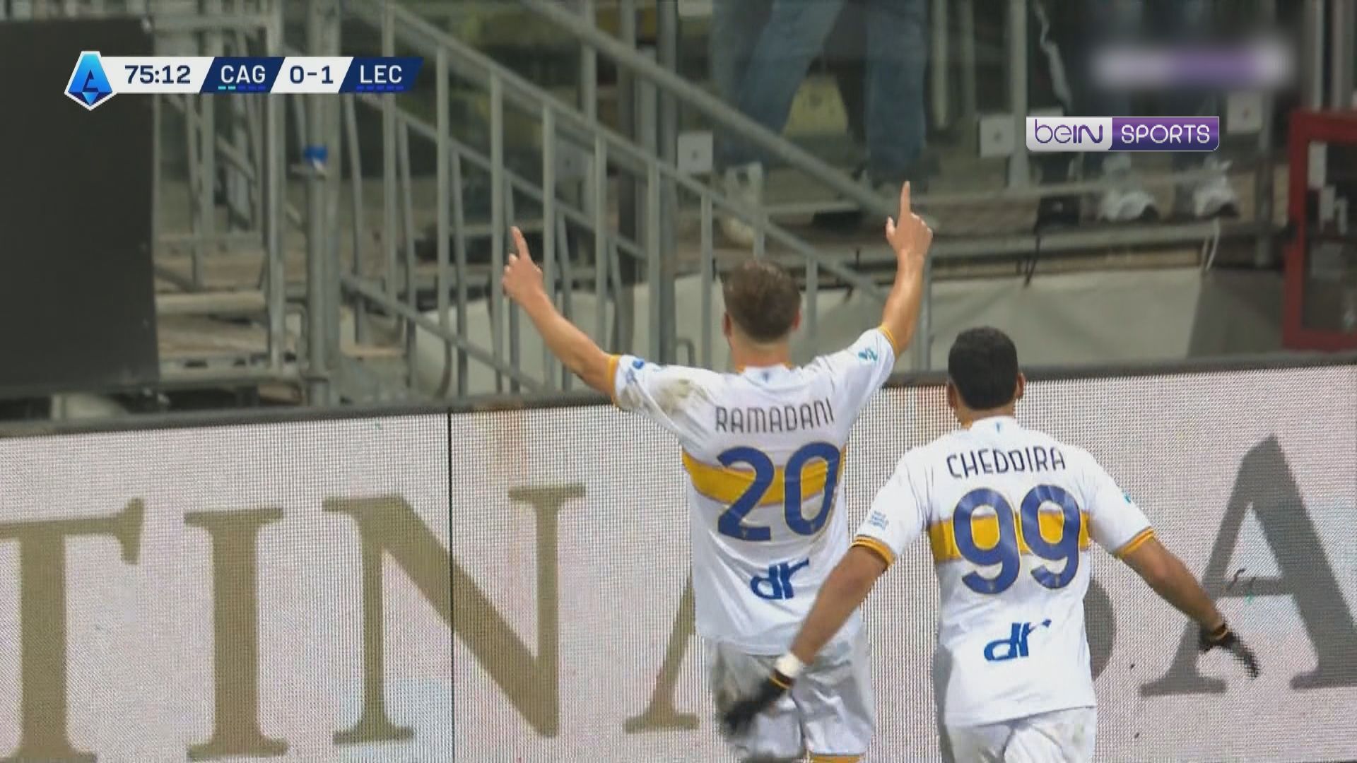 意甲　卡利亞里 0:2 萊切