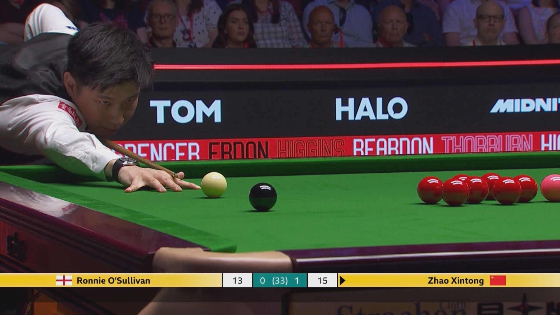 桌球世錦賽　趙心童局數17比7挫奧蘇利雲首闖決賽