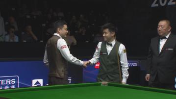 上海桌球大師賽　趙心童局數6比1挫丁俊暉闖四強