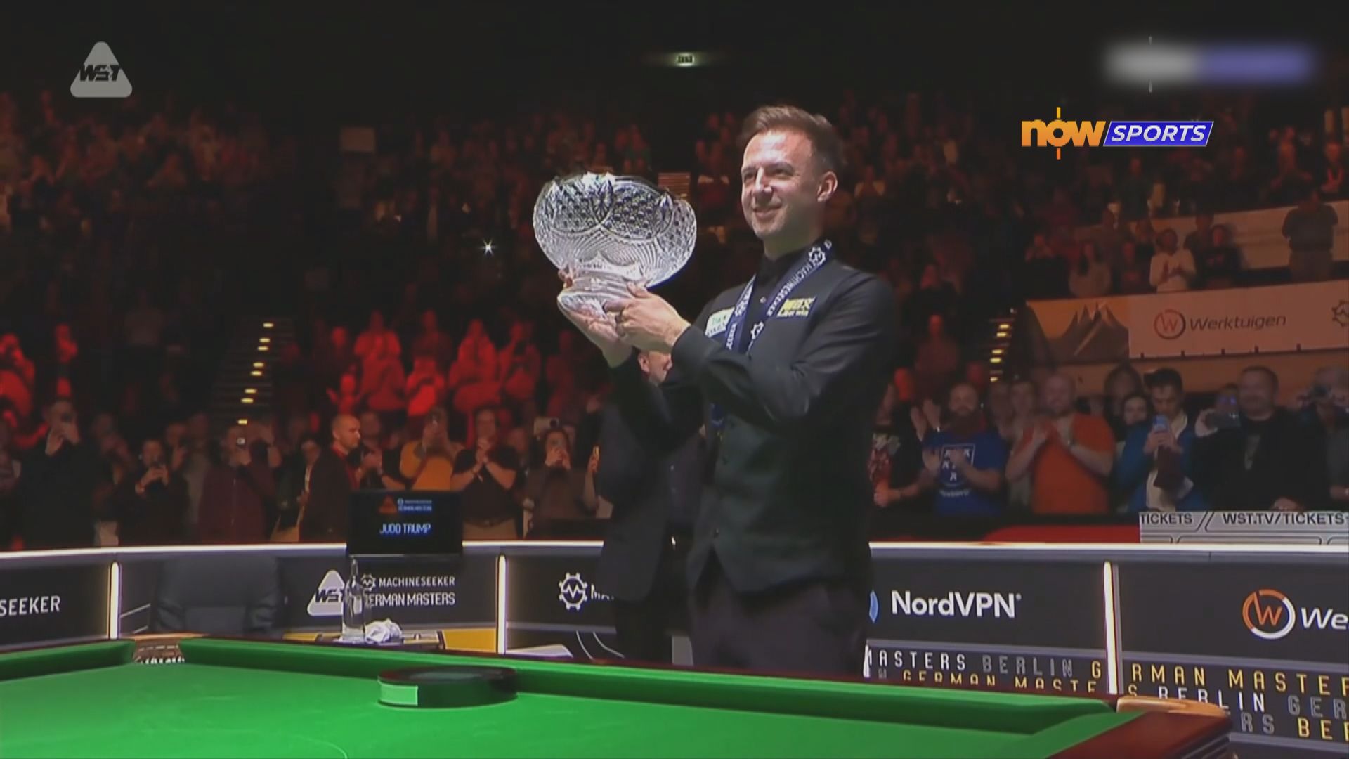 德國桌球大師賽　卓林普10比4挫梅菲第4度奪標