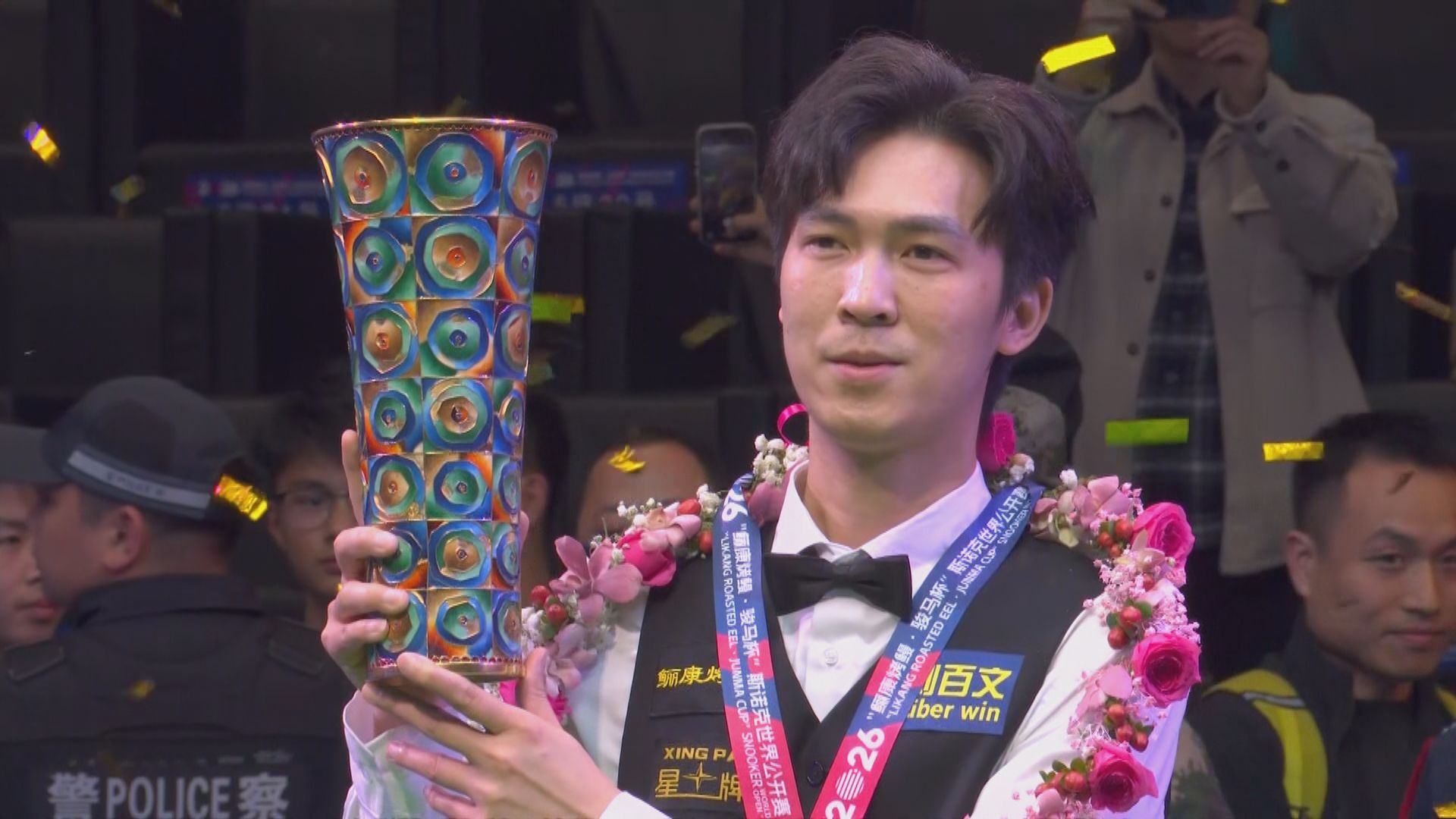 世界桌球公開賽　泰國球手泰查亞烏諾爆冷擊敗奧蘇利雲捧盃