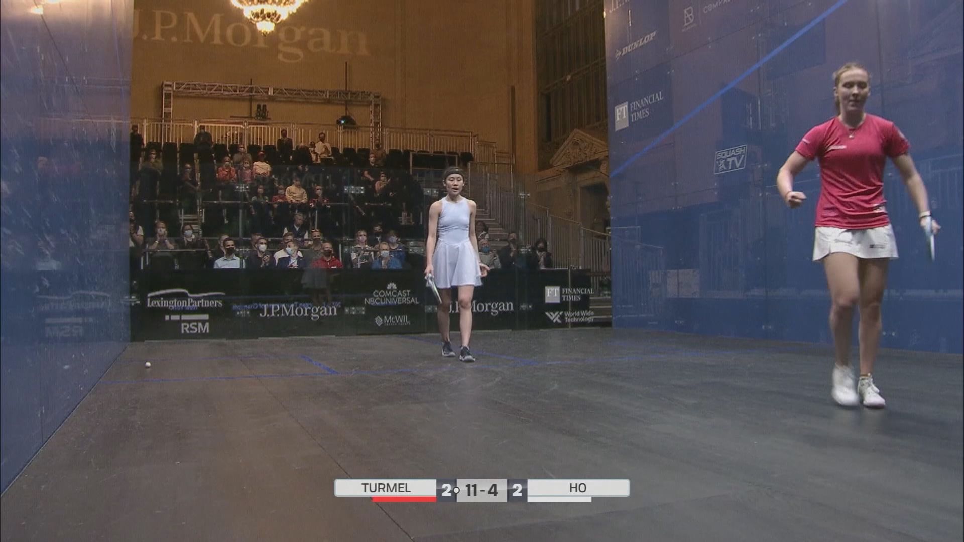 壁球冠軍賽　何子樂首圈出局