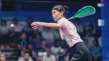 世運會　何子樂女子壁球季軍戰不敵杜明姬絲