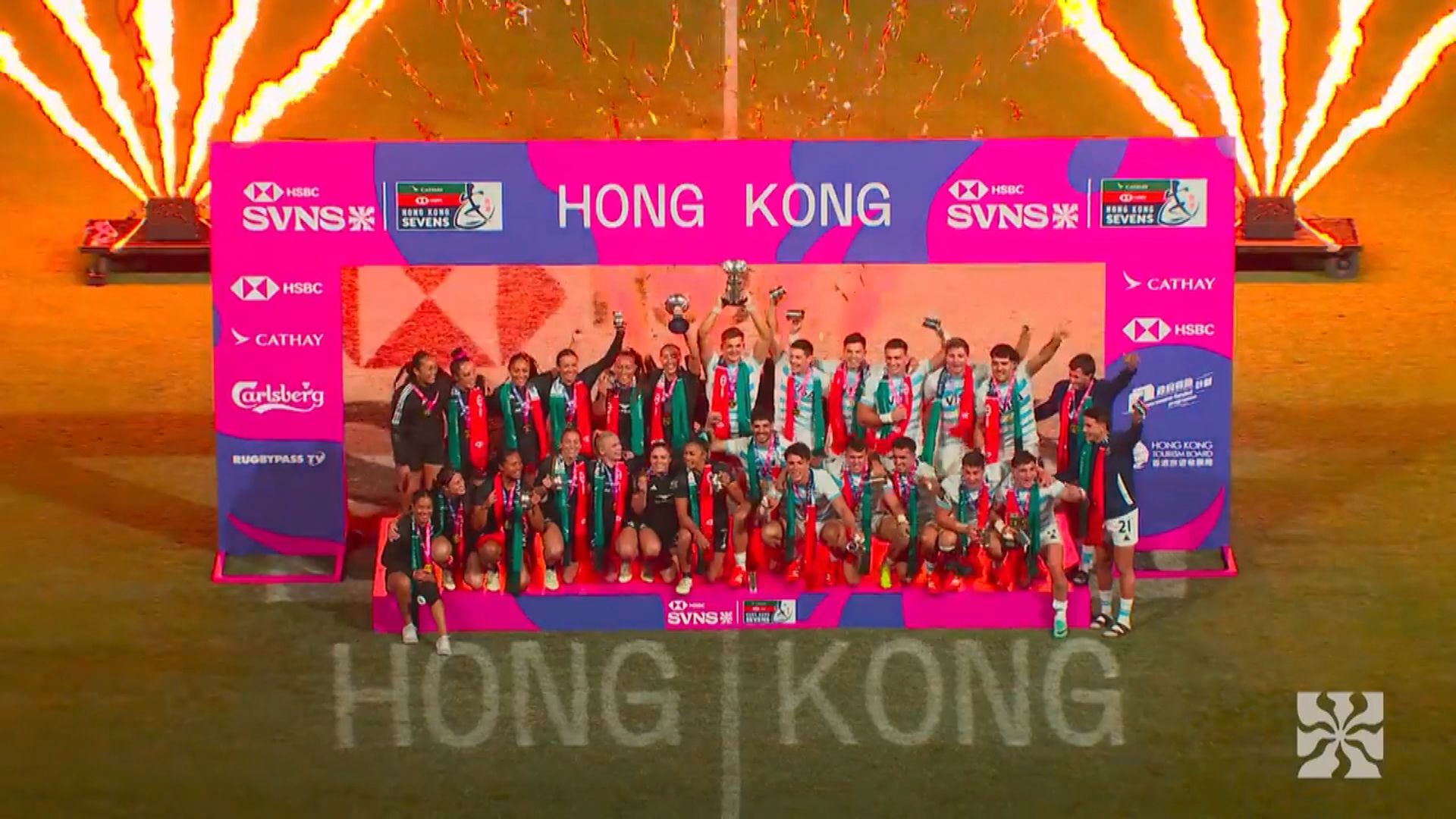 香港七欖　阿根廷挫法國奪男子銀盃　新西蘭女子銀盃三連冠