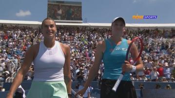 辛辛那堤網球賽　莎芭列卡及嘉奧芙女單八強出局