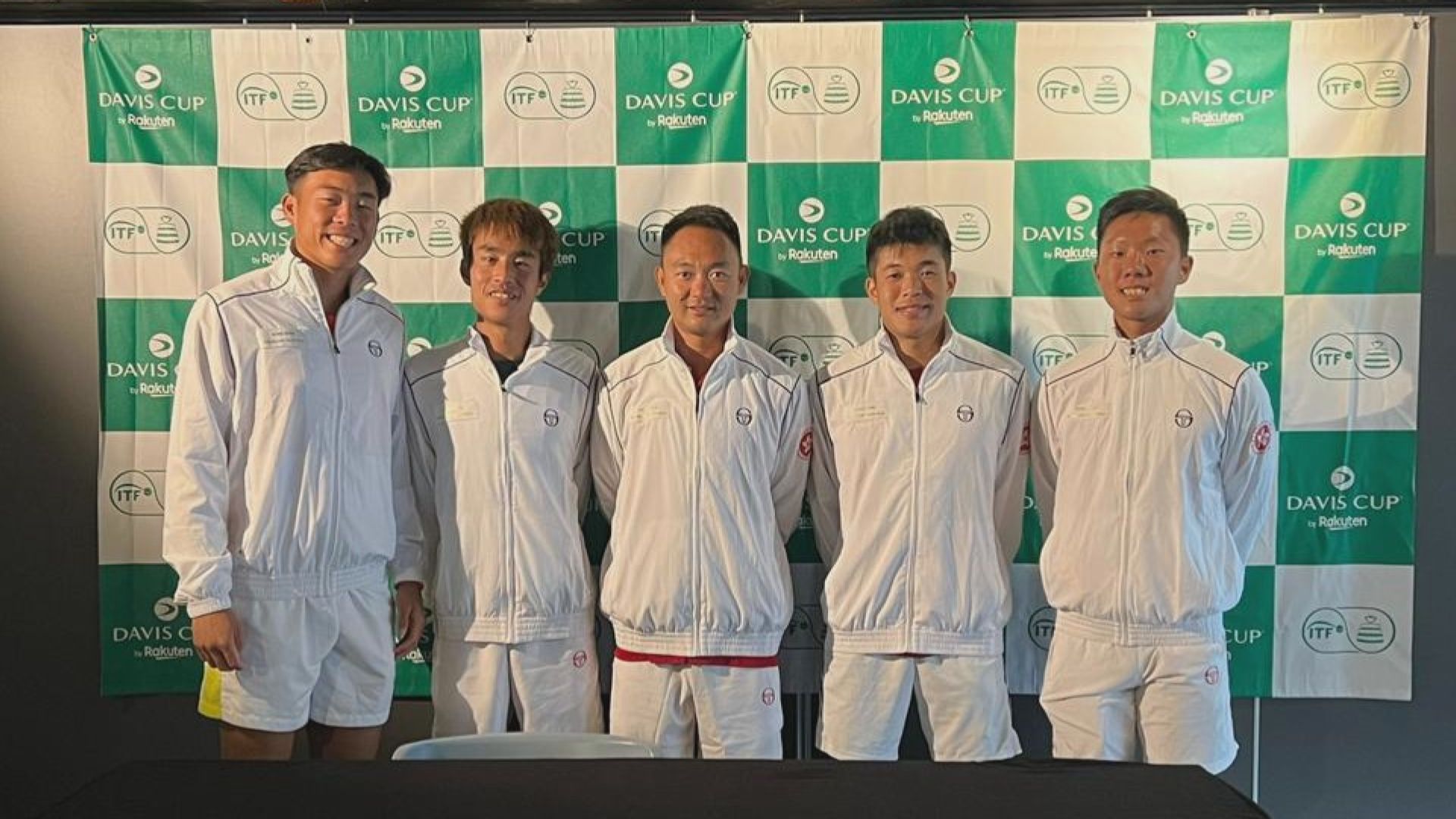 台維斯盃世界第二組賽事　港隊周末對中華台北