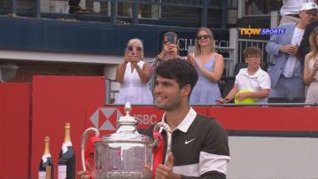 皇后會網球賽　艾卡拿斯擊敗利希卡第二度稱王