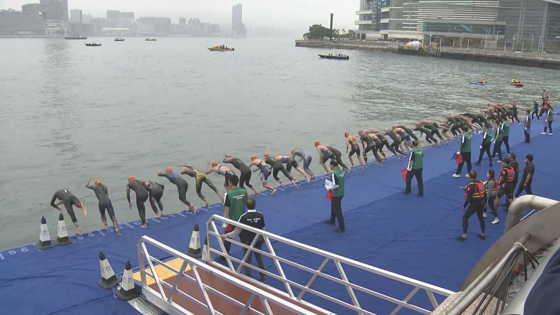 全運會三項鐵人測試賽　港隊黃子圖男子組第6名完成　女將韋祺得第5