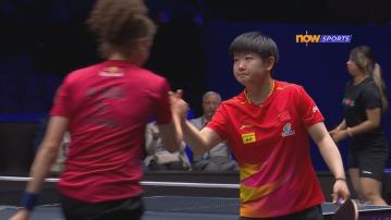 乒乓球美國大滿貫　王楚欽及孫穎莎分別晉身男女單16強