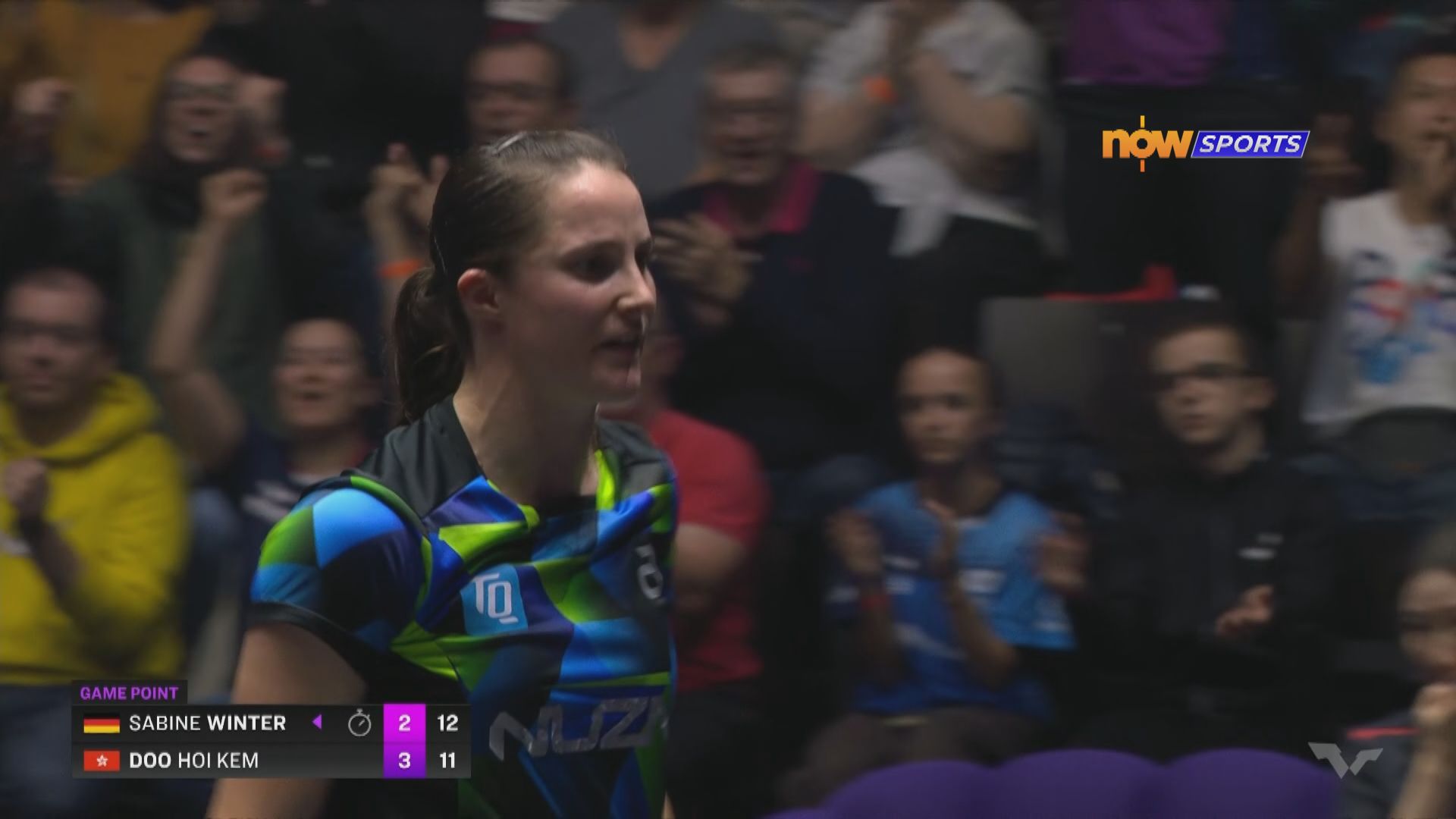 世界乒乓球冠軍賽蒙彼利埃站　杜凱琹領先三局下不敵雲達