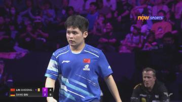 橫濱乒乓球冠軍賽　林詩棟負邱黨男單十六強止步