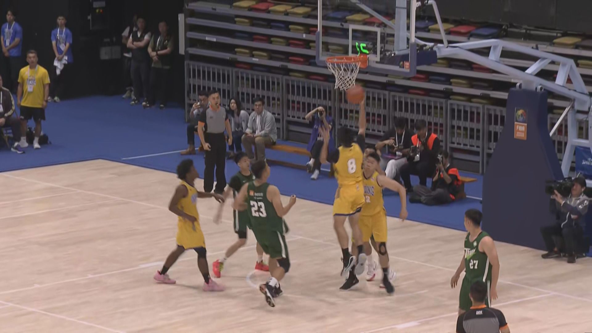 全運會男子22歲以下組籃球測試賽　港隊U22及滿貫打入決賽