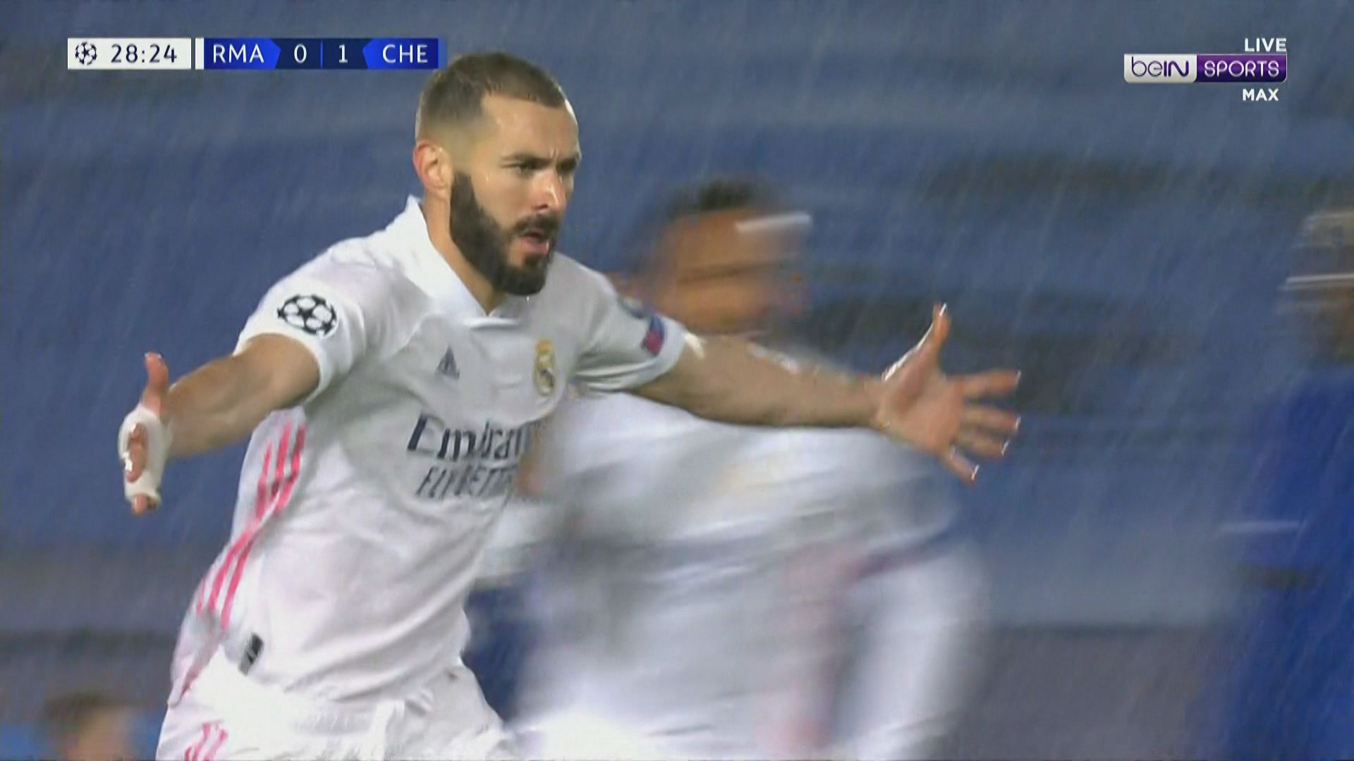 歐聯四強首回合　皇家馬德里1:1車路士