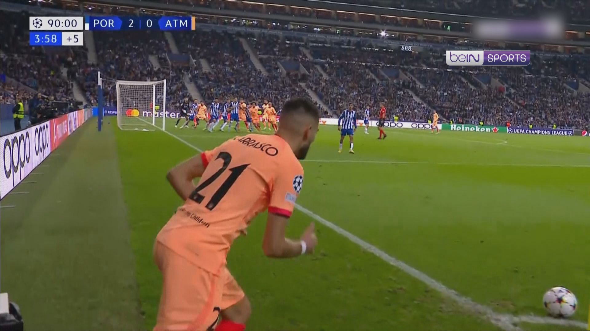 歐聯　波圖2:1馬德里體育會