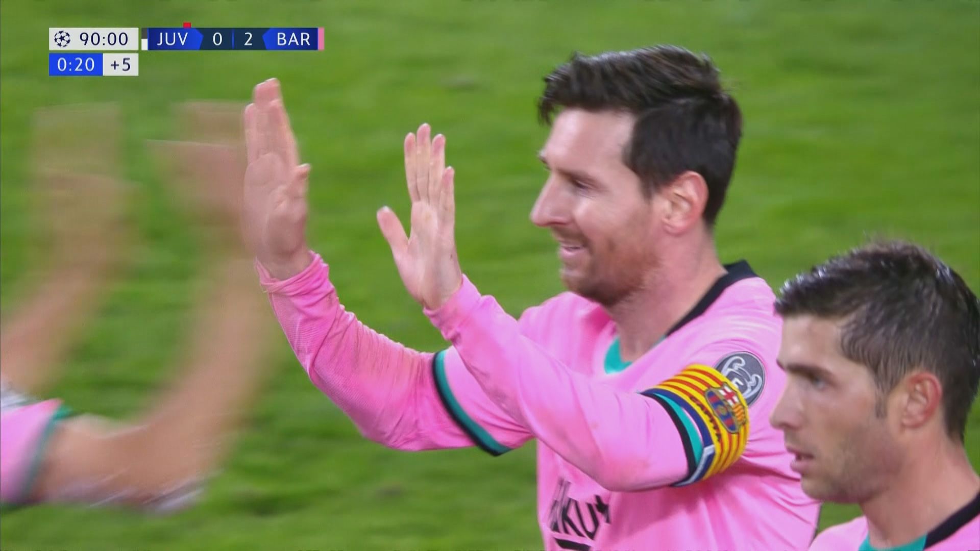 歐聯　祖雲達斯0:2巴塞羅那